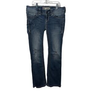 BKE women’s Stella bootcut blue jeans